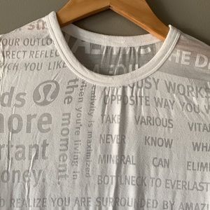 Rare!! Lululemon long sleeve manifesto tee